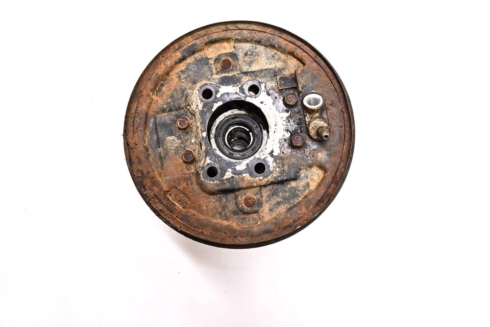 86 Kawasaki Bayou 300 2x4 Front Left Brake Drum Assembly KLF300 - Image 2 of 3