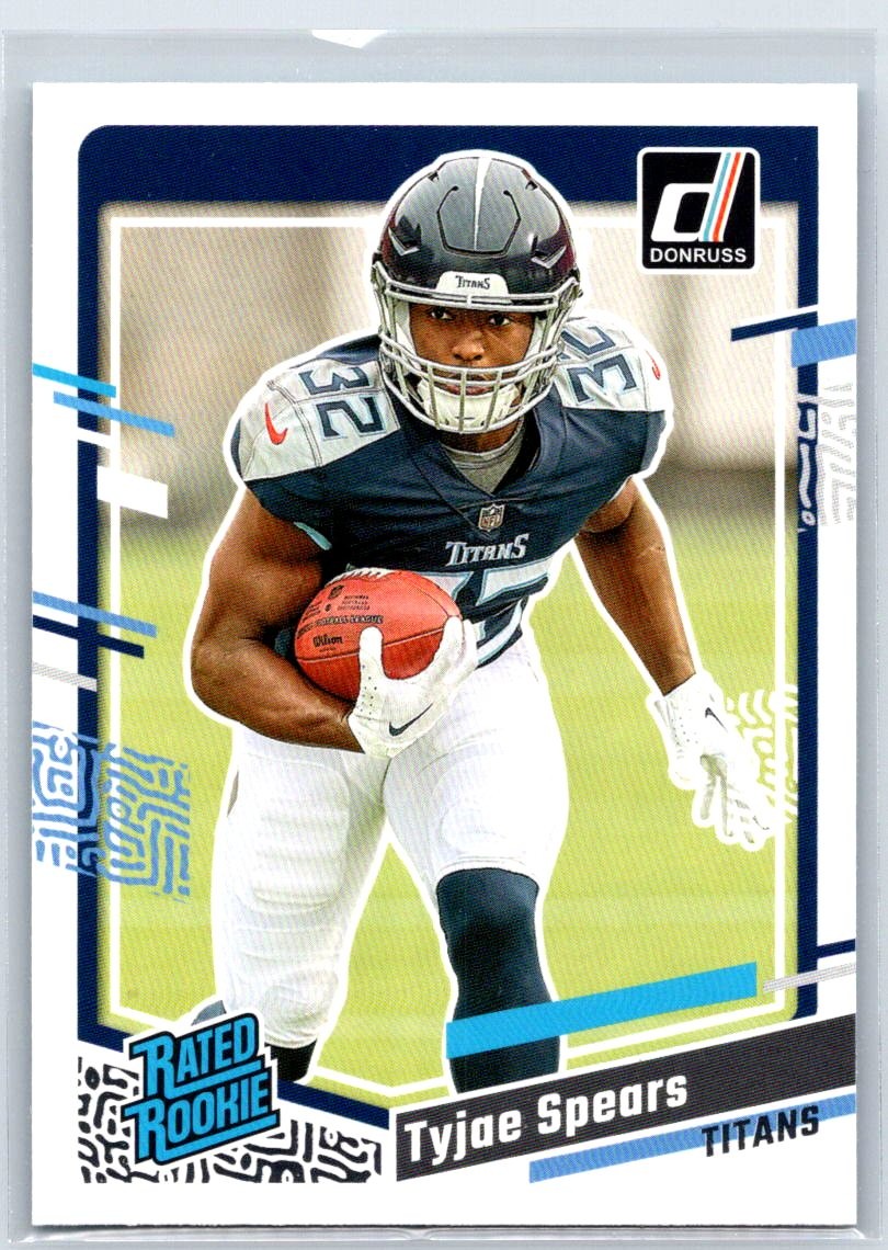 Tyjae Spears 2023 Donruss Rookie #396