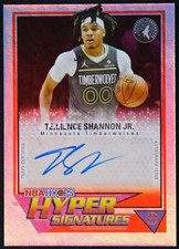 Terrence Shannon Jr 2025-26 Topps NBA Hoops Auto Refractor Hyper Signatures