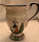Vintage Blue Ridge Southern Pottery - Milady Hand Painted Pitcher. Excelnt Cond.