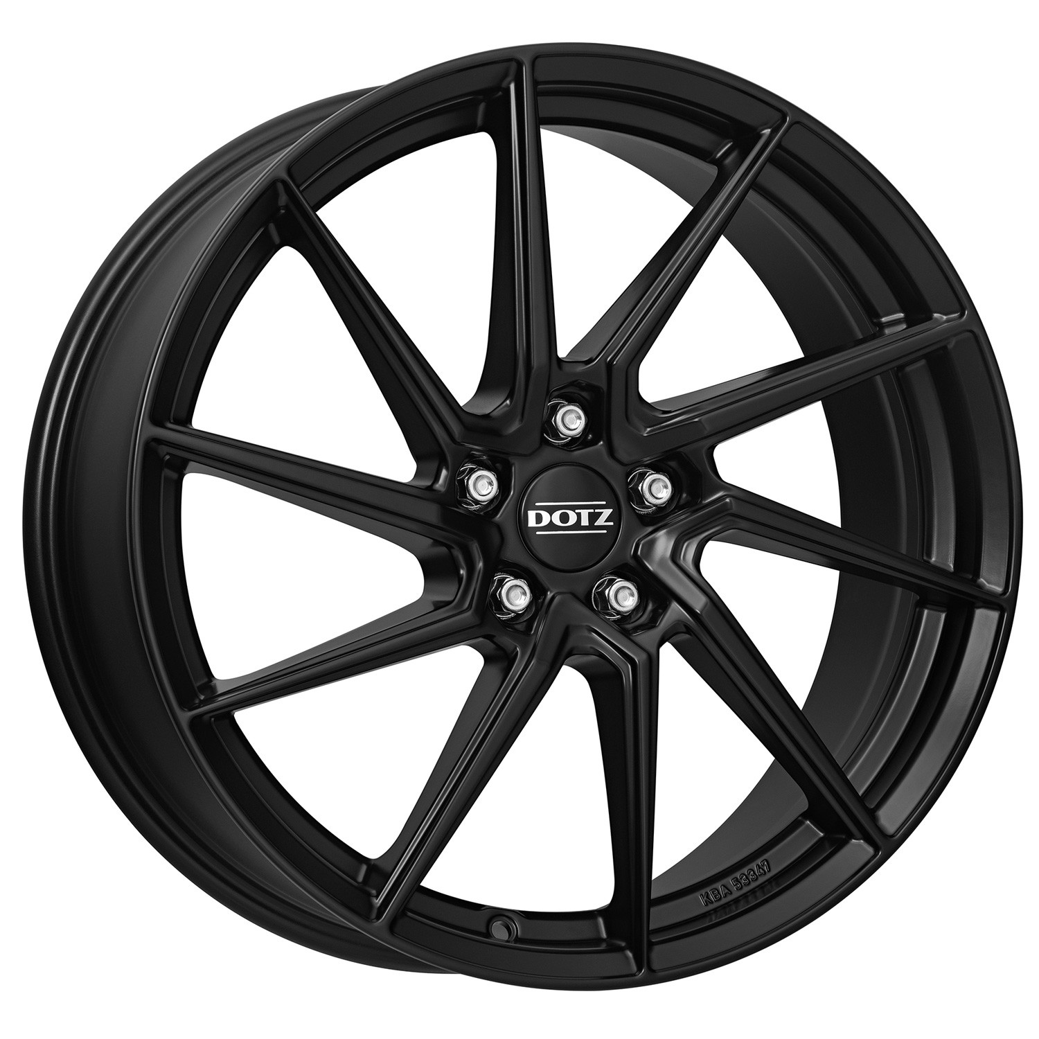 Dotz Spa black wheels 8.0Jx19 ET45 5x112 for Seat Altea Ateca Leon Toledo rims