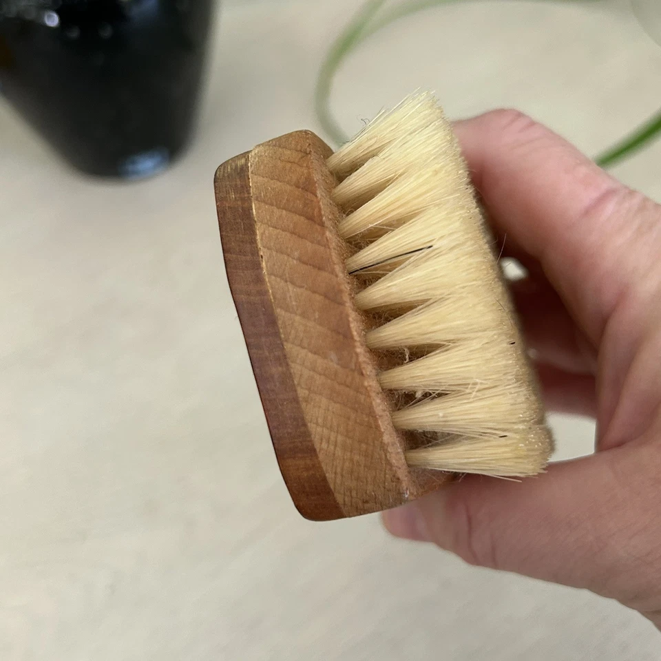 Cepillo de cerdas reales de lujo vintage Kent OS11 Diplomat Club para cabello de textura fina Foto 4 de 4