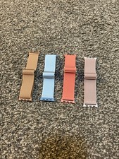 Apple Watch Stretchy Nylon Bands Lot of 4 Fits 38mm 40mm 41mm