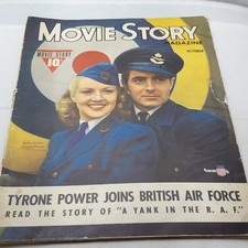 Movie Story Magazine October 1941 Tyrone Power Joan Crawford Betty Grable 