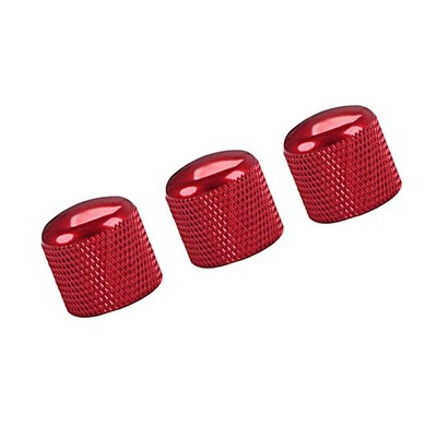 3pcs Metal Effect Pedal Control -Verstärkerknöpfe für E -Gitarrenbass ( )