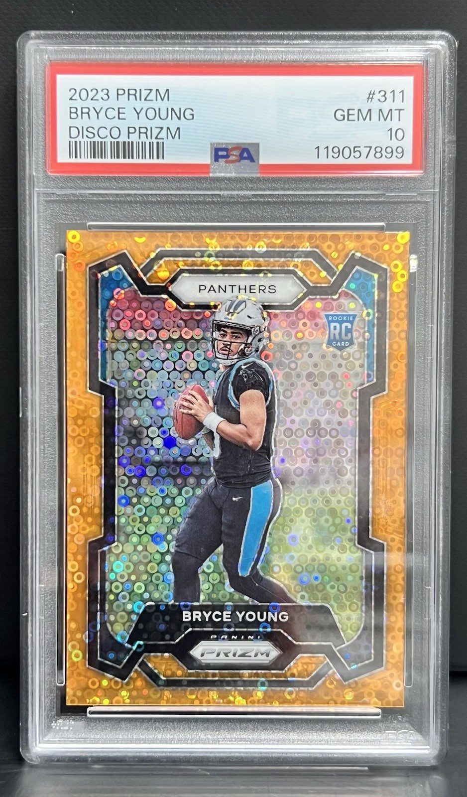Bryce Young Panini Prizm #311 Disco