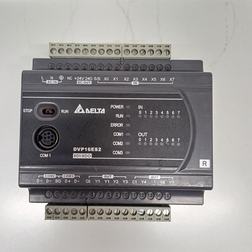 DELTA DVP16ES2 PROGRMMABLE LOGIC CONTROLLERS, PLC MODULE TAIWAN - Picture 5 of 7