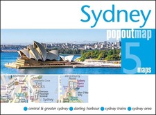Sydney PopOut Map - pocket-size, pop up map of Sydney city centre by PopOut Maps