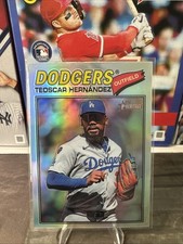 Teoscar Hernandez 2026 Topps Heritage Chrome Refractor SP Dodgers #93