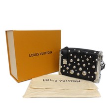Borsa a mano LOUIS VUITTON LV×YK bauletto laterale M21668 nera Yayoi Kusama b...
