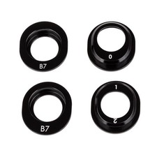 Image of Team Associated Rc10B7 Ft Alum Differential Height Inserts