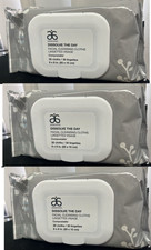 3x Arbonne Dissolve The Day Facial Cleansing Cloths 30 Cloths each