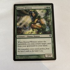 Eternal Witness 55 Duel Decks: Izzet vs. Golgari Regular MTG TCG CARD NM