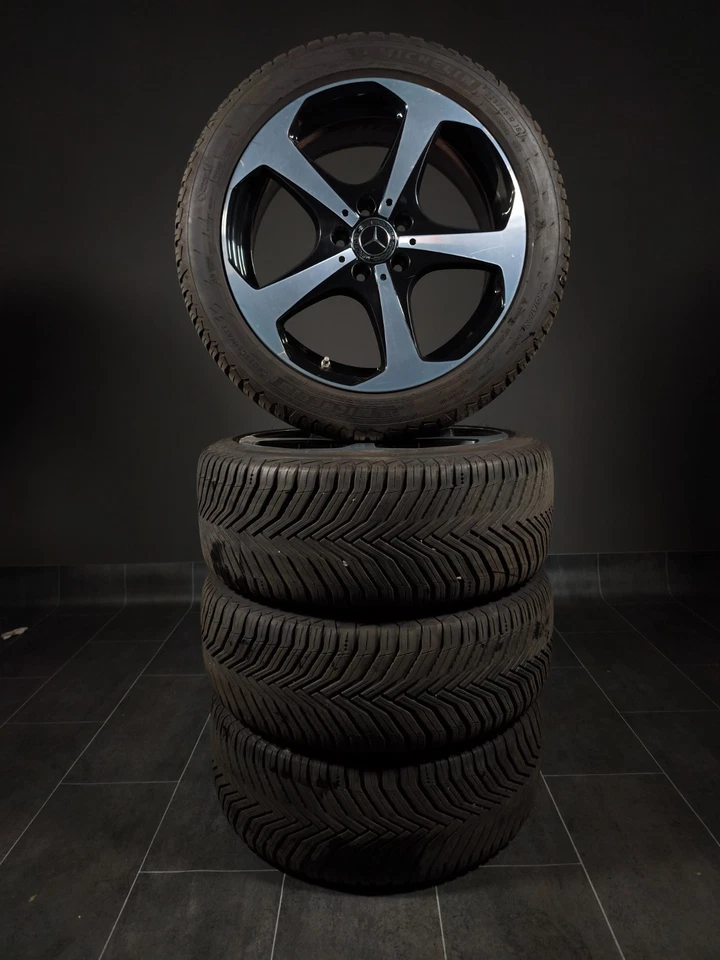 4 Ganzjahresräder 225 45 - 245 40 R18 Mercedes C KLASSE W205 18" Alufelgen - Bild 2 von 4