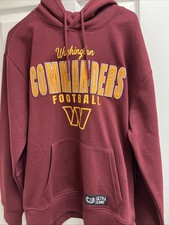 Washington Commanders Ultra Game Hoodie Adult Median NFL NWT