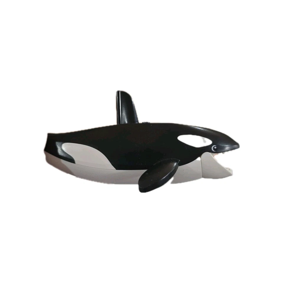 LEGO Orca Ballena Grande Agua Océano Animal 60368 Barco Artico Negro Blanco Foto 4 de 4