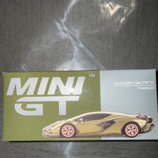  Chase! Mini GT 1:64 Lamborghini Sian FKP and Lamborghini sian FKP 37 matteviola