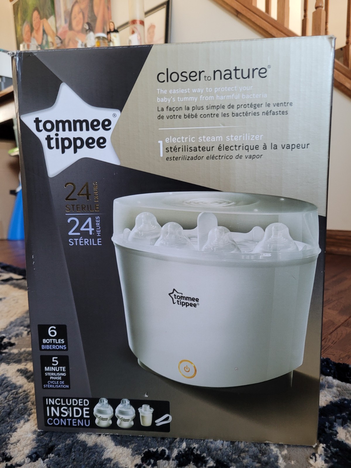 Tommee Tippee Electric Steam Bottle Sterilizer, Closer To Na