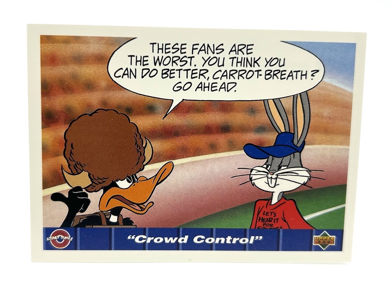 1992 Upper Deck NFL Looney Tunes Comic Ball IV #106 "Crowd Control"