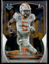 2022 Bowman University Chrome #21 Hendon Hooker Football Card 0403C