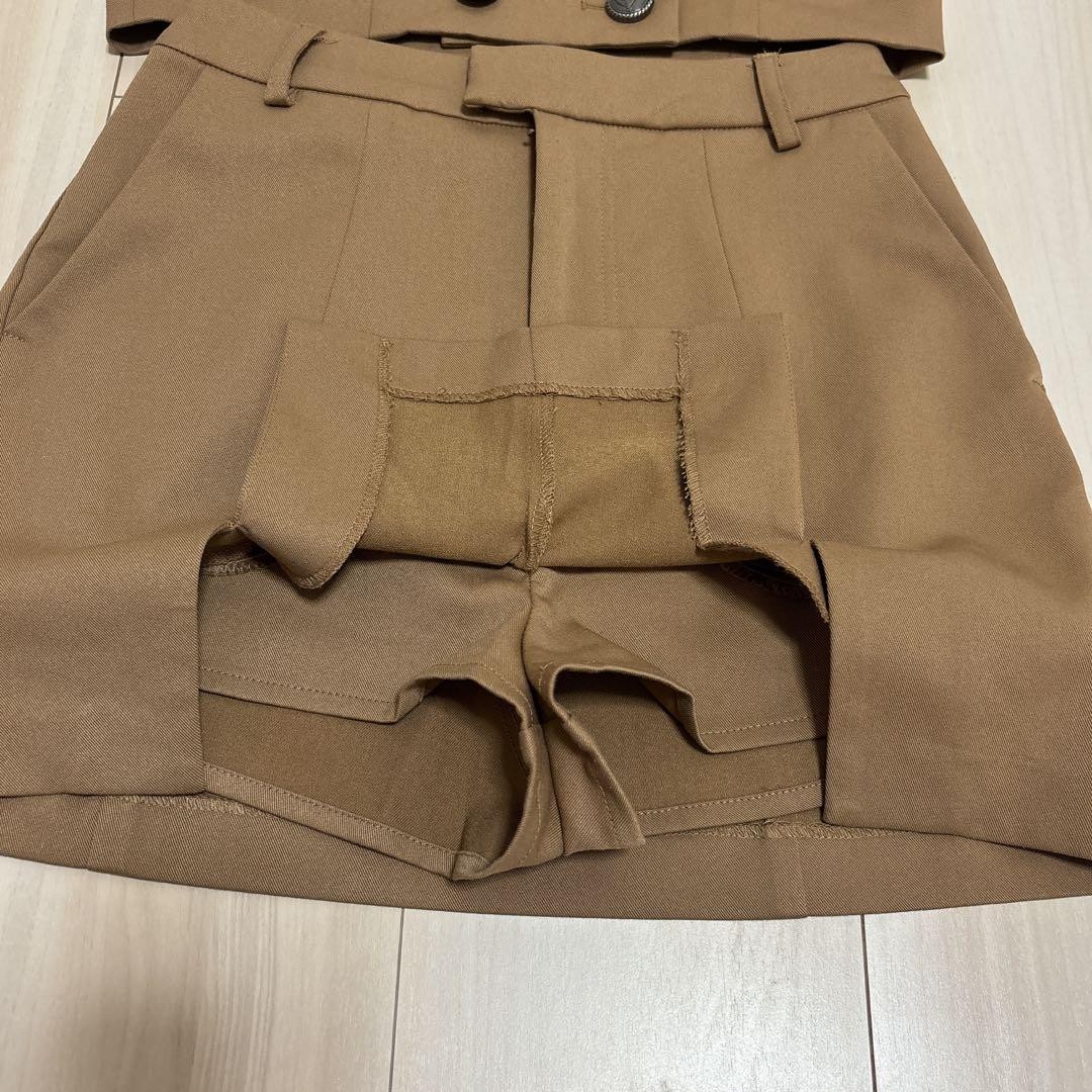 Darich Double Button Short Jacket Setup Suit - image 13