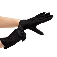 Black Nitrile Disposable Gloves 4 Mil - Medium - 1000 Count Bulk Box