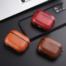 PU Leather Anti-Scratch Shockproof Rugged Earphone Case For Airpods Pro 3/Pro/3