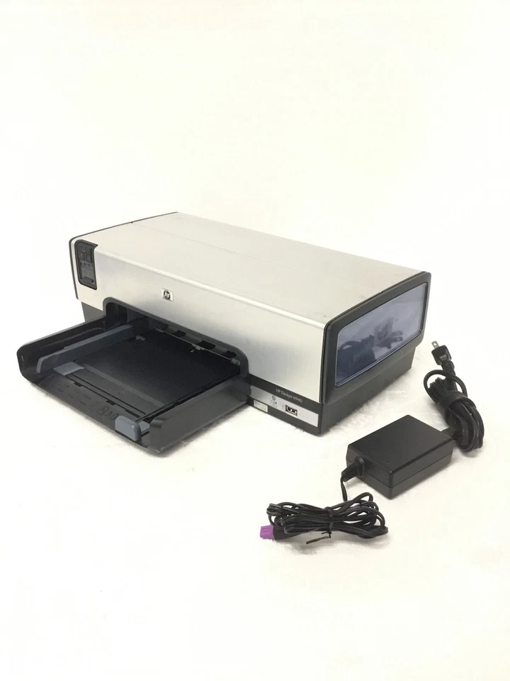 HP Deskjet 6940 C8970A Inkjet Printer 3,756 Pages AC Adapter Bluetooth WORKING - Image 2 of 4