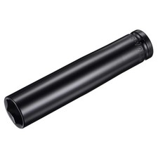 Image of 1/2" Drive x 24mm Deep Impact Socket, CR-V Steel 6" Length, 6-Point Metric Sizes