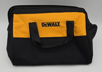 Dewalt Heavy Duty Ballistic Nylon Tool Bag 15  w/ 3 outside Pockets
