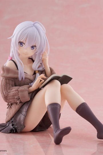 Elaina Figur Wandering Witch: The Journey of Elaina Statue Desktop Cute Casual