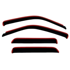 AVS In-Channel Front & Rear Smoked Acrylic Window Ventvisors for 10-17 Terrain