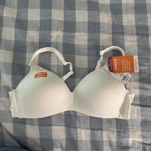 Sujetador Warner's Cloud 9 Sin Aros Para Mujer - Tejido Supersuave, Forro Ligero, Talla 80C (36C), Color Almendra Tostada