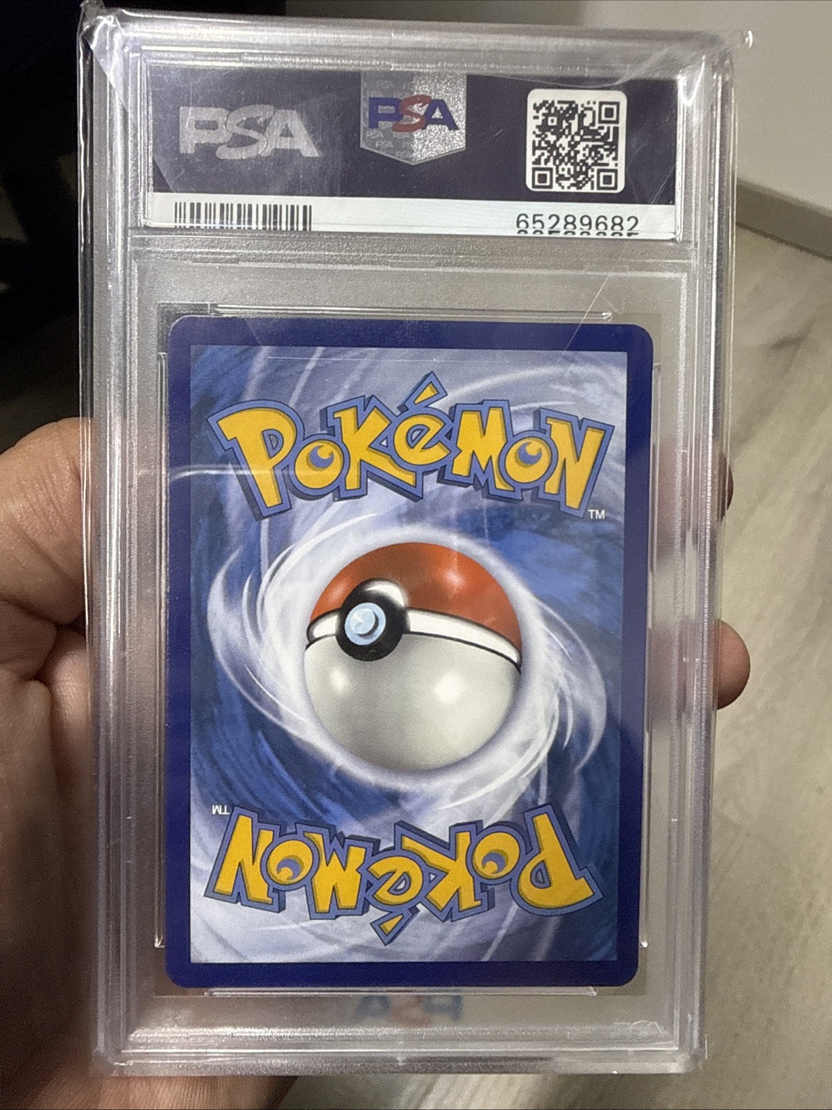 2022 Pokemon Go Mewtwo VSTAR PSA 10 view 2