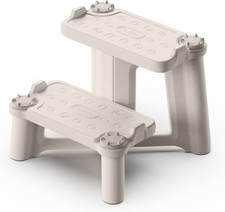 Kids Step Stool for Toddlers - Dual Height Potty Training Stool for Bathroom Sin