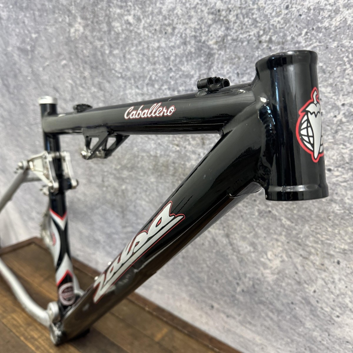 salsa様 1 Vintage Salsa Caballero MTB Frame 17.5in Black Aluminum 26in 135mm