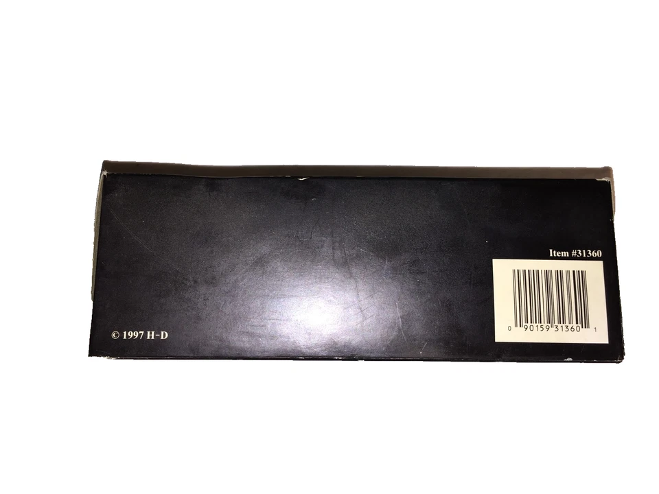 Motocicleta Maisto Harley Davidson XL1200C Sportster 1200 personalizada 1:18 1997 ¡EN CAJA! Foto 4 de 4