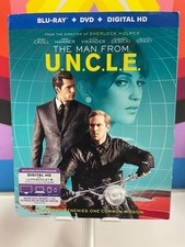 The Man from U.N.C.L.E. (Blu-ray/DVD, 2015) w/slipcover