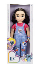 Disney ILY 4EVER Stitch Inspired 18  Doll Dark Brown Hair/Brown Eyes Toy New
