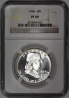 1954 Proof Franklin Half Dollar 50c NGC PF 69 (PR69) Clean Coin!