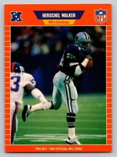 1989 Pro Set - Herschel Walker #96