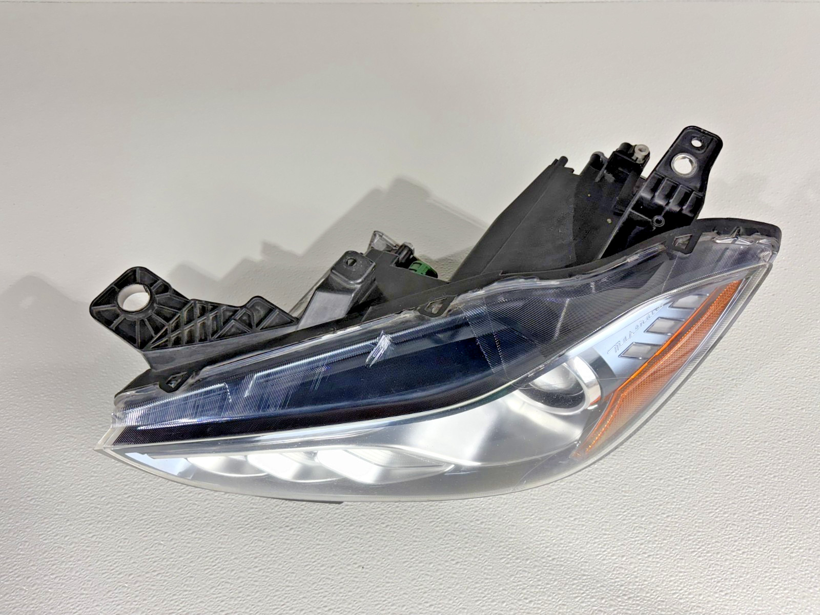 GENUINE 2014-2018 MASERATI GHIBLI LEFT DRIVER HID HEADLIGHT AFS OEM 00670005475