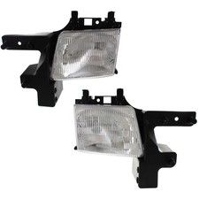 Headlight Assembly Set For 1999-2003 Dodge Ram 1500 Van Ram 3500 Van Left Right Headlight Assembly Set For 1999-2003 Dodge Ram 1500 Van Ram 3500 Van Left Right