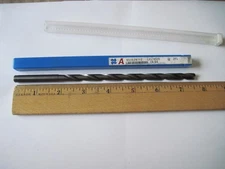 Used 19/64" X-Long Solid Carbide Drill, Thru Coolant, 15xD, OSG 653529712