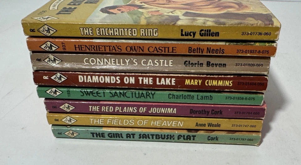 Lot Vintage Harlequin Romance Paperback Books Novels 1970's - Image 2 of 4