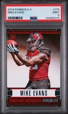 2014 Panini Rookies & Stars Mike Evans #175 RC PSA 9 Mint Buccaneers