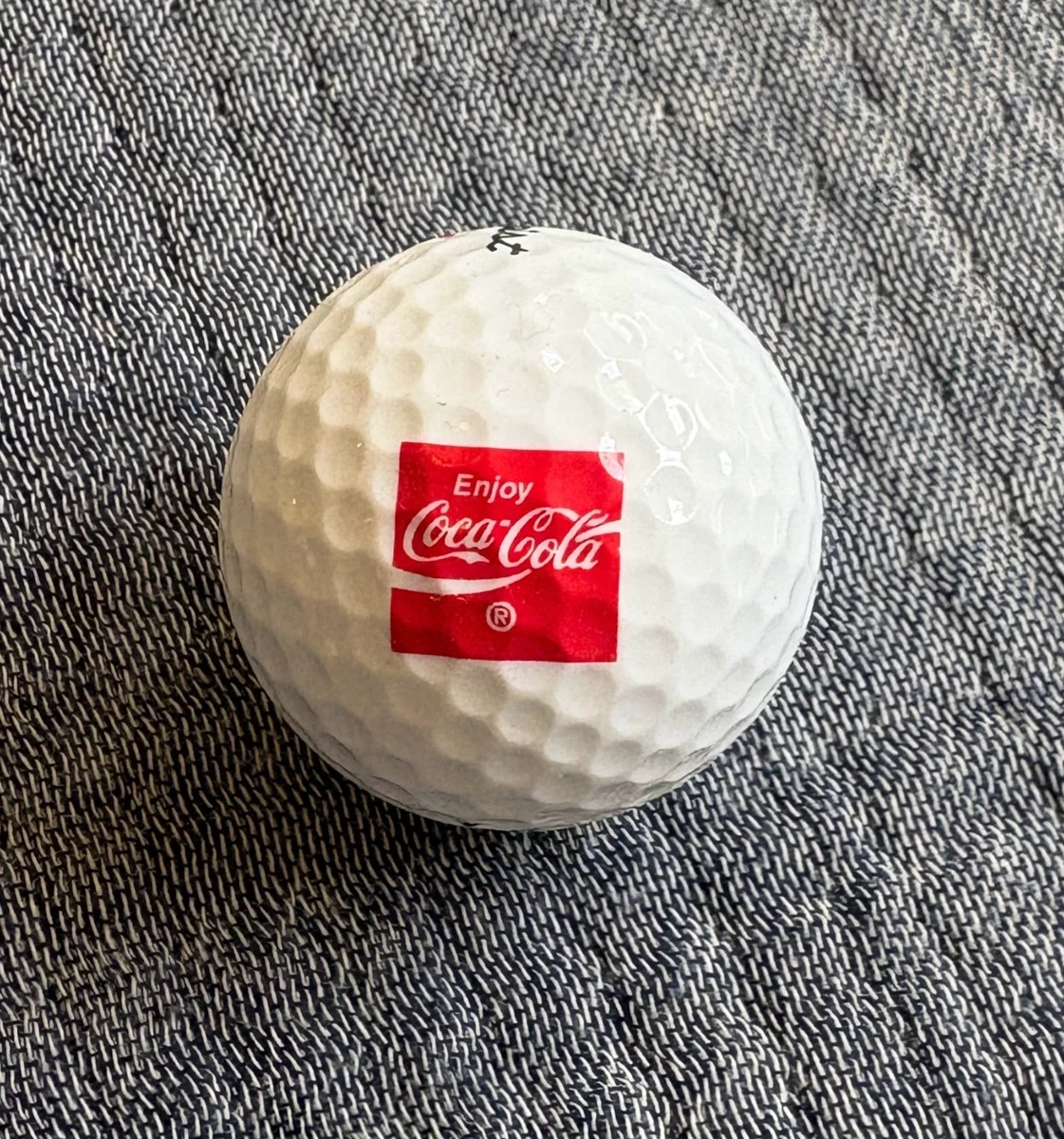 VINTAGE ENJOY COCA-COLA Russell Super Yo-Yo- Square Logo- No String