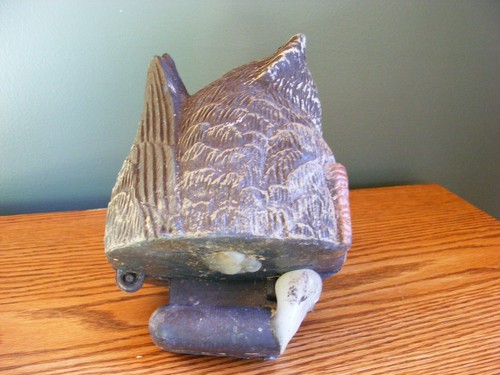 Vintage Feeding Duck hunting Decoy Sport Plast Italy Carry Lite weighted - Picture 3 of 11
