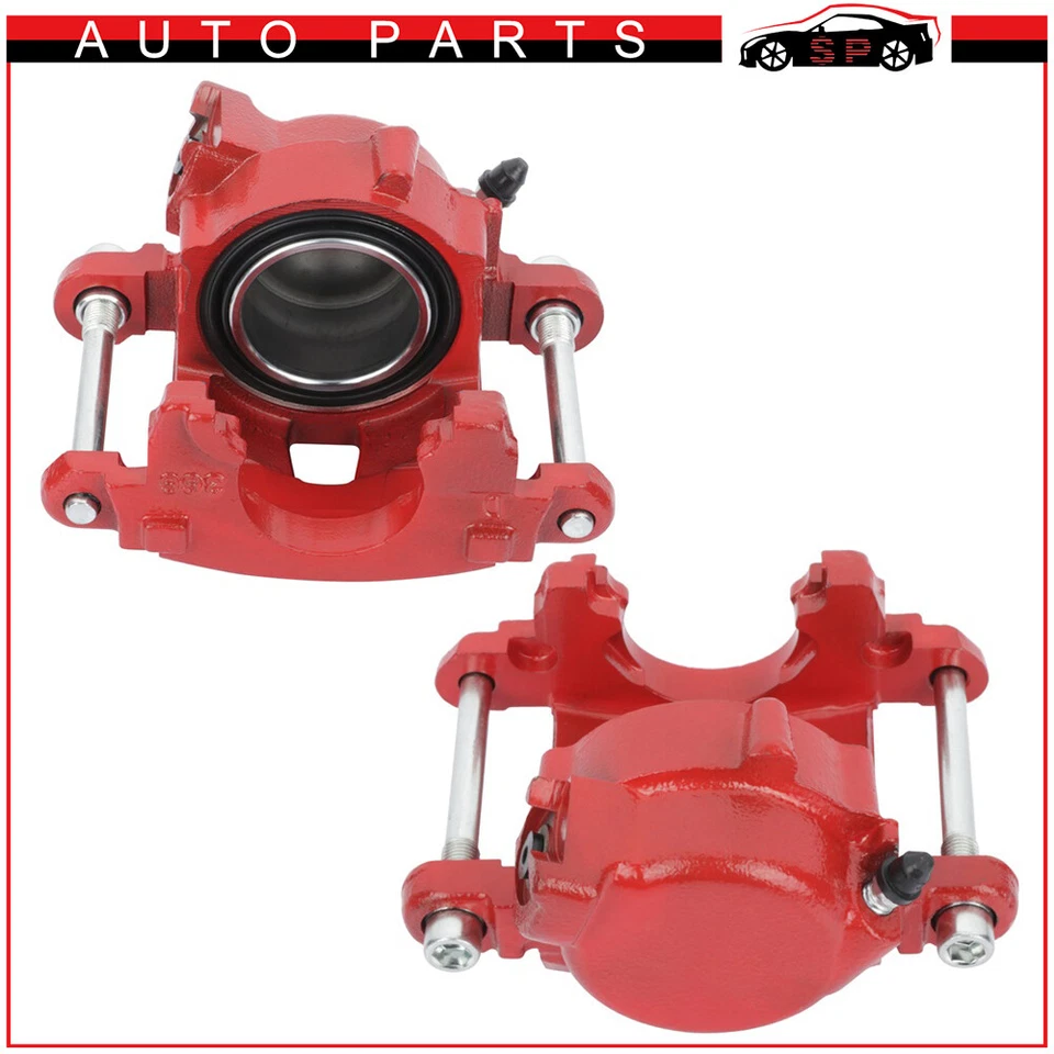For Chevrolet Malibu S10 Camaro Monte Carlo Front Brake Calipers With Bracket - Image 2 of 4