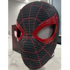 Spider-Man Mask Moving Arachnid Eyes Chin Control Eyes Helmet Masks Props Gift